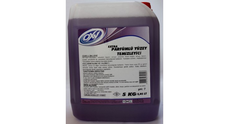 OXY EXTRA PARFÜMLÜ YÜZEY TEMİZLEYİCİ MOR 5 KG